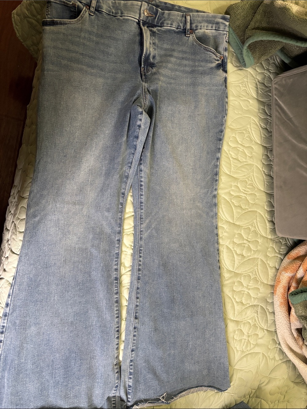 Light Blue Women's Flare Jeans